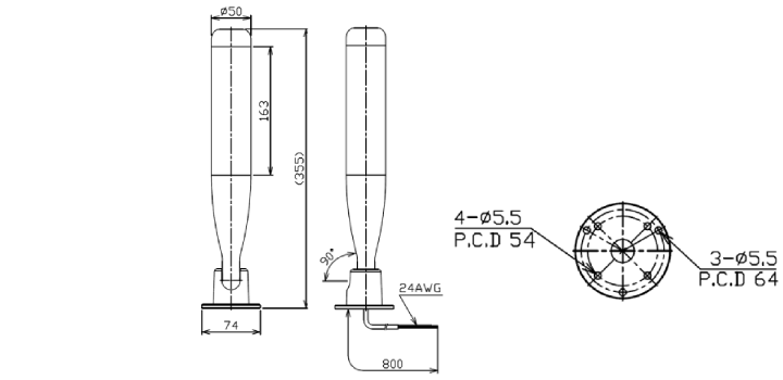 NLA50CJQ4-SIZE product image