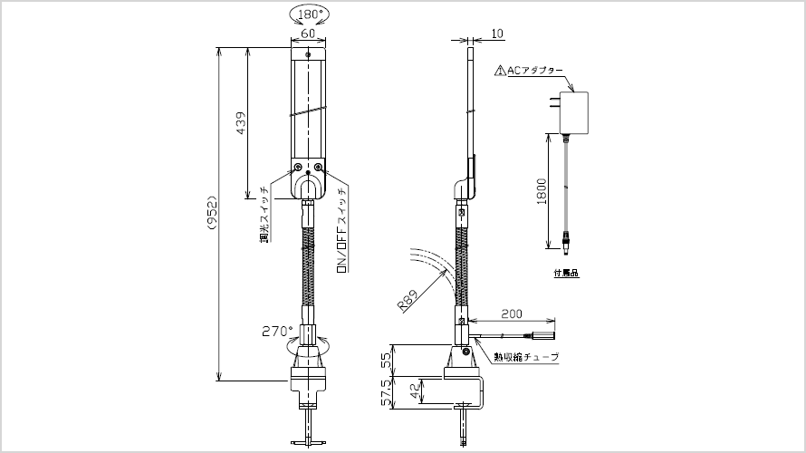 NLUD10BT4 size chart