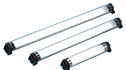 cylindrical glass LED light