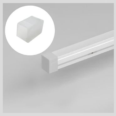 Silicone plug without holes