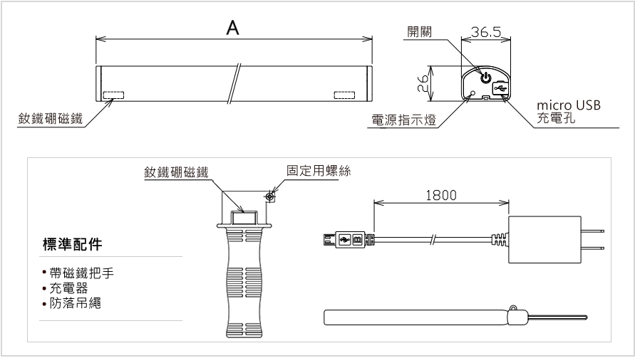 NLB-R尺寸圖