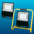 LED flood light for field operation